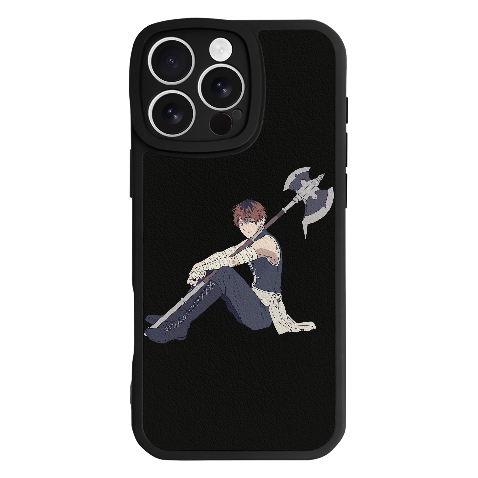 （画像用） 葬送のフリーレン Frieren 【iPhone 16シリーズ対応】シリコンスマホケース（レザー調） 材質：シリコン